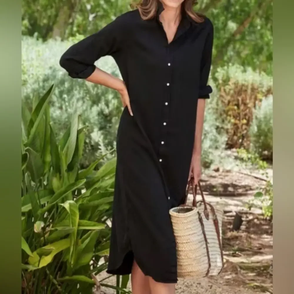 h&m jersey shirt dress Women's Green Draped Jersey Dress